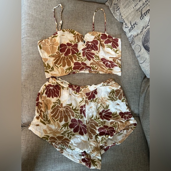 Volcom Multicolor Floral Garment - Picture 1 of 3